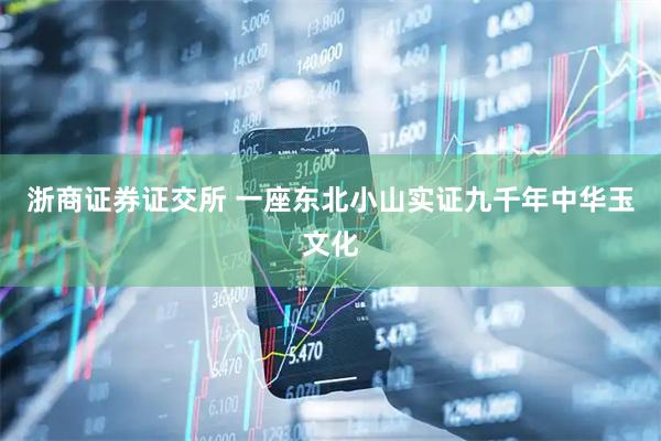 浙商证券证交所 一座东北小山实证九千年中华玉文化