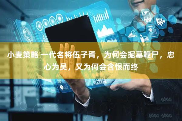 小麦策略 一代名将伍子胥，为何会掘墓鞭尸，忠心为吴，又为何会含恨而终