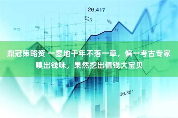 鼎冠策略资 一墓地千年不落一草，偏一考古专家嗅出钱味，果然挖出值钱大宝贝
